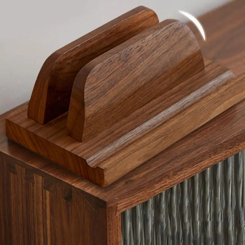 Soporte madera nogal compacto actualizaciones soporte nogal para teléfonos inteligentes K1KF - imagen 3