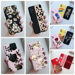 Funda Samsung Galaxy M51 Antigolpes Suave Leopardo y Flores