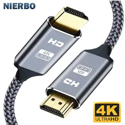 NIERBO Cable HDMI 2.0 4K HDR Ethernet Alta Velocidad PS4 Xbox Blu-ray