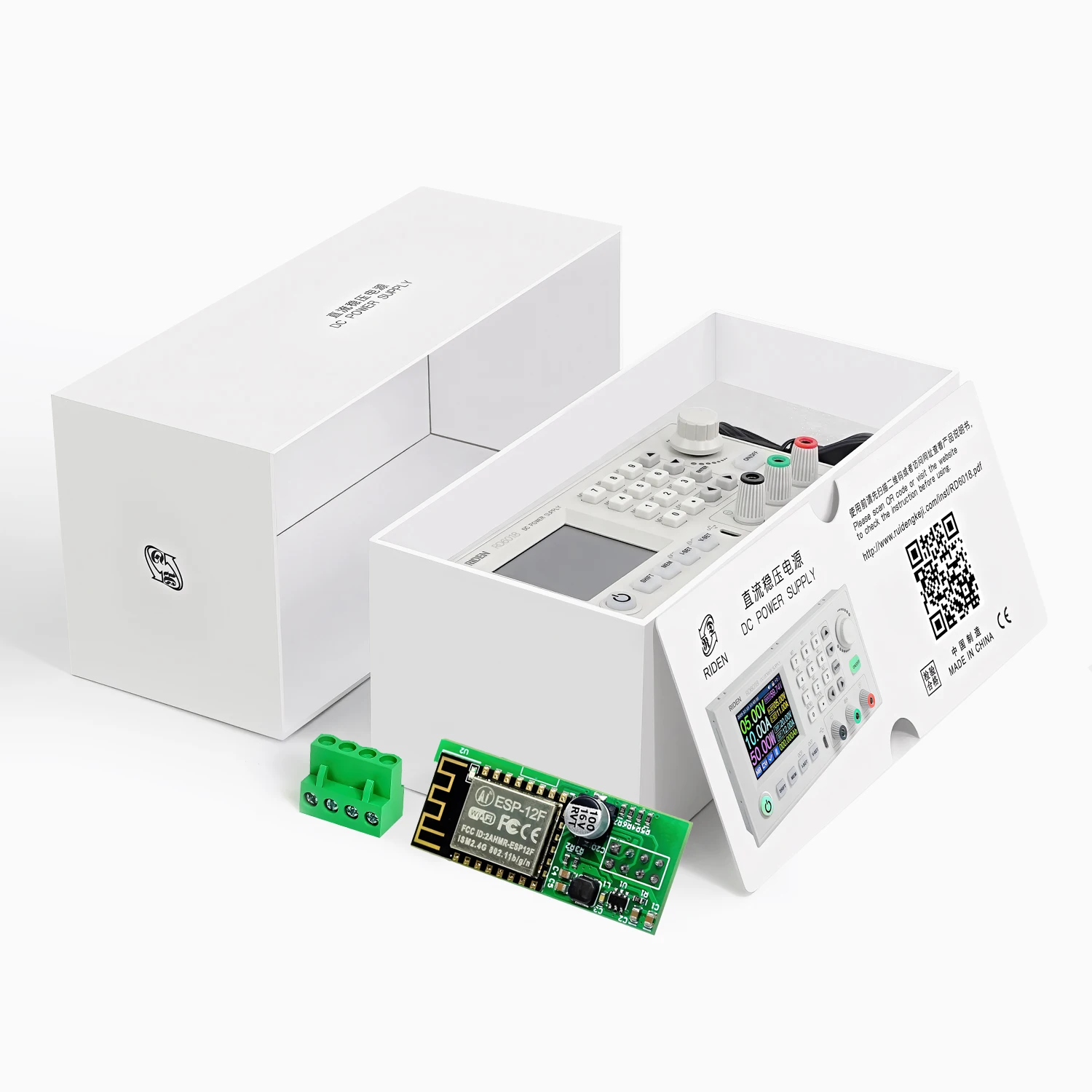 RD RUIDEN RD6018 RD6018W 60V USB WiFi DC DC adjustable Step Down Power Supply Module  Buck converter & 800W 1000W AC to DC PSU - imagen 5