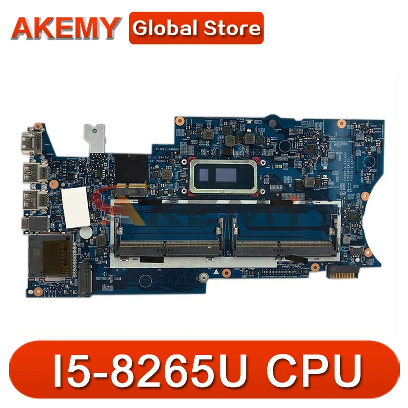 Para HP Pavilion X360 14M 14-BA placa base para ordenador portátil 18755-1 con i5-8265U CPU placa base para portátil 100% probado OK Pavillion