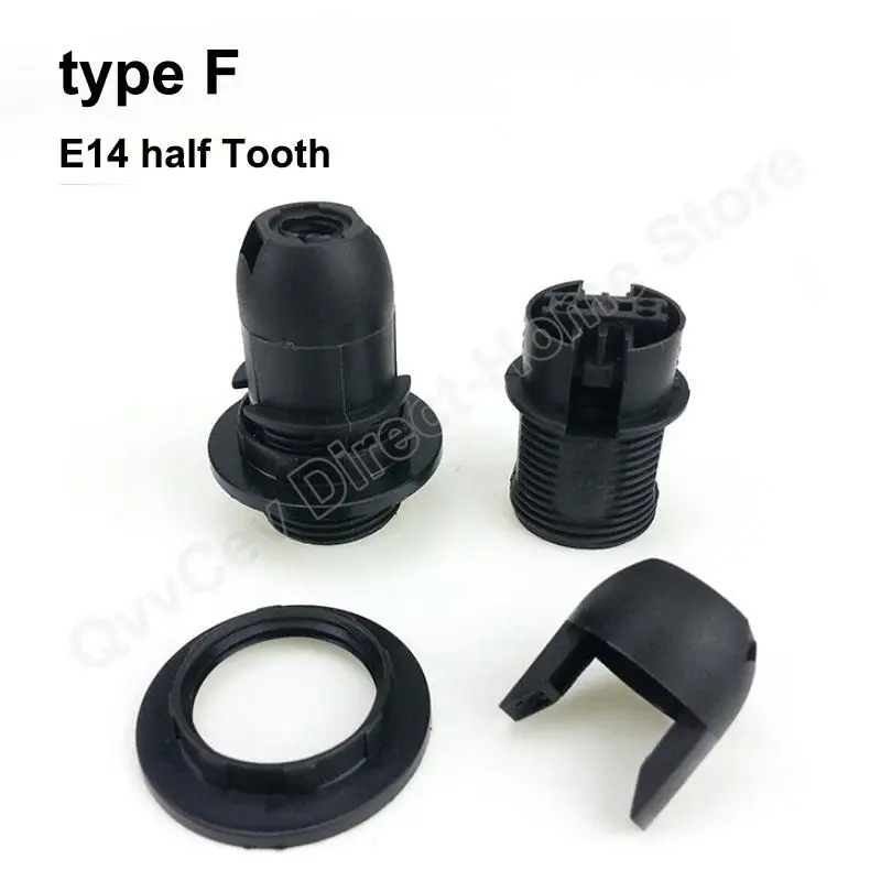 type F black E14