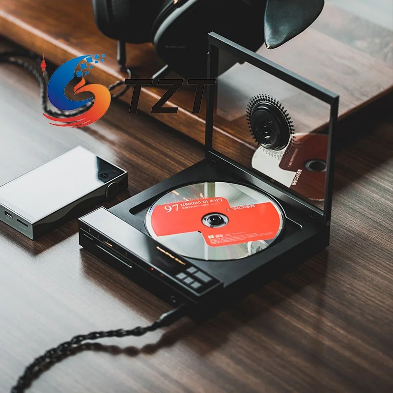 TZT EC Zero T portátil R2R tubo electrónico reproductor de CD profesional Bluetooth 5,3 soporte USB DAC PCM768/DSD512 - imagen 5