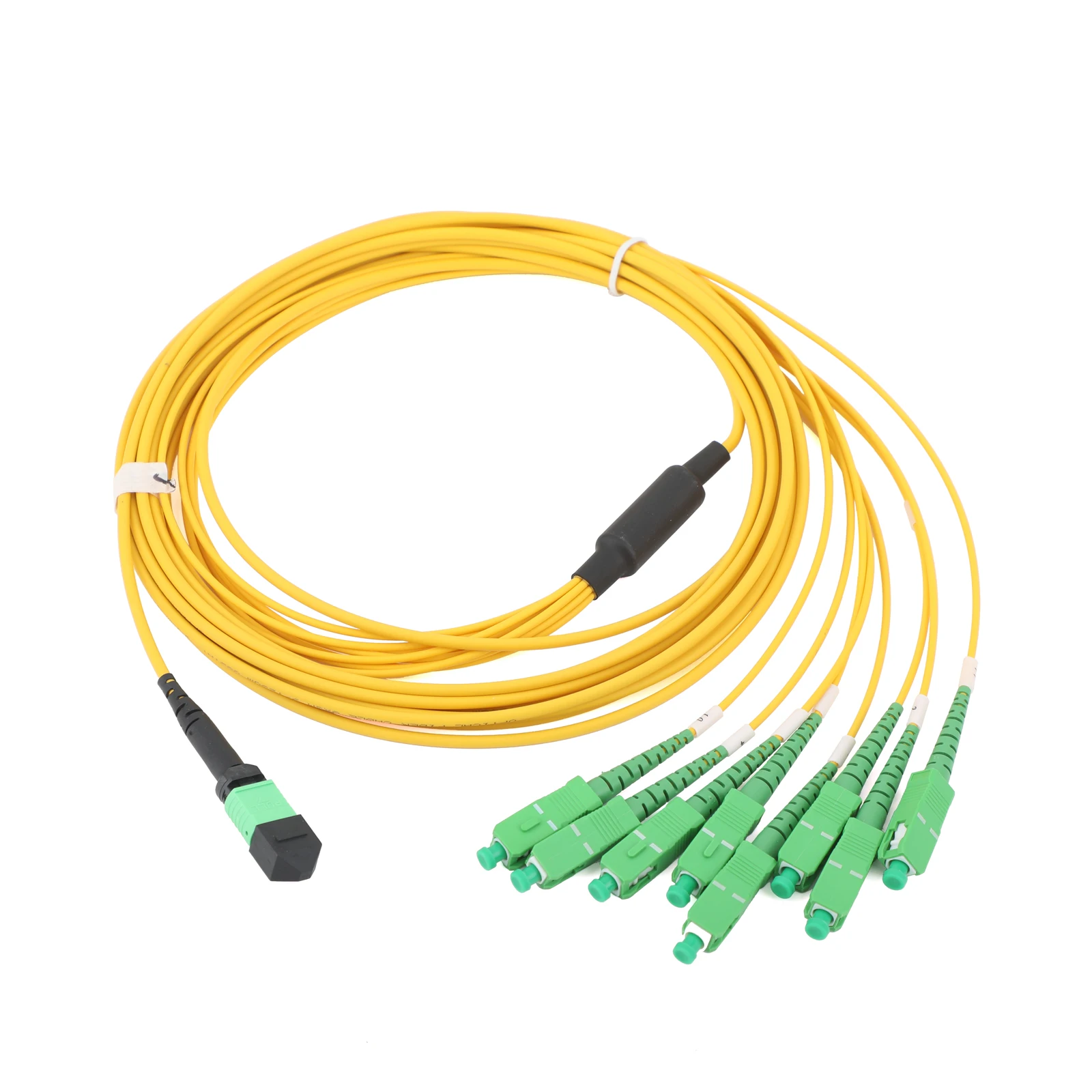 1 Uds. Cable de conexión de fibra óptica monomodo de 8 núcleos MPO/PC a 8SC/APC 1M/3M/5M/10M/15M/20M puentes SM para red de telecomunicaciones - imagen 5