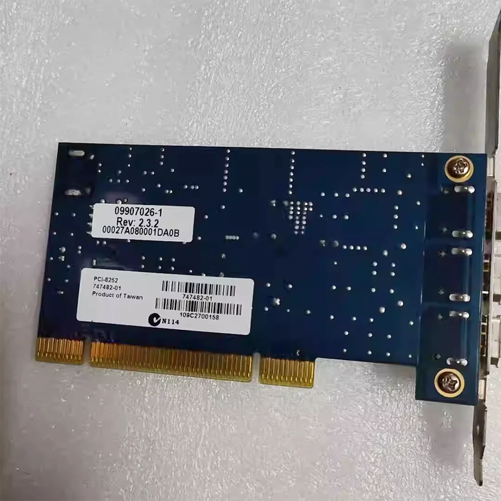 Tarjeta DAQ de adquisición de datos de comunicación America 3 puertos 1394 PCI-8252