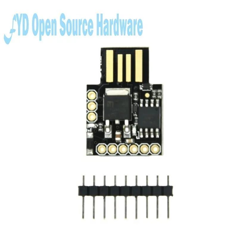 ATtiny85 Digispark Kickstarter Módulo de placa de desarrollo Micro USB para microcontrolador de baja potencia Arduino IIC I2C TWI SPI - imagen 4