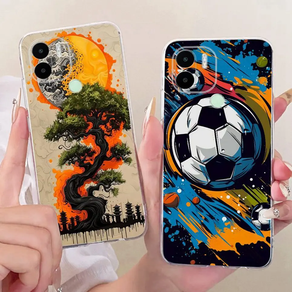 2025 funda fresca de moda para Xiaomi Redmi A1 + A2 + funda de silicona suave TPU para RedmiA1 RedmiA2 A1 A2 Plus fundas de teléfono - imagen 2