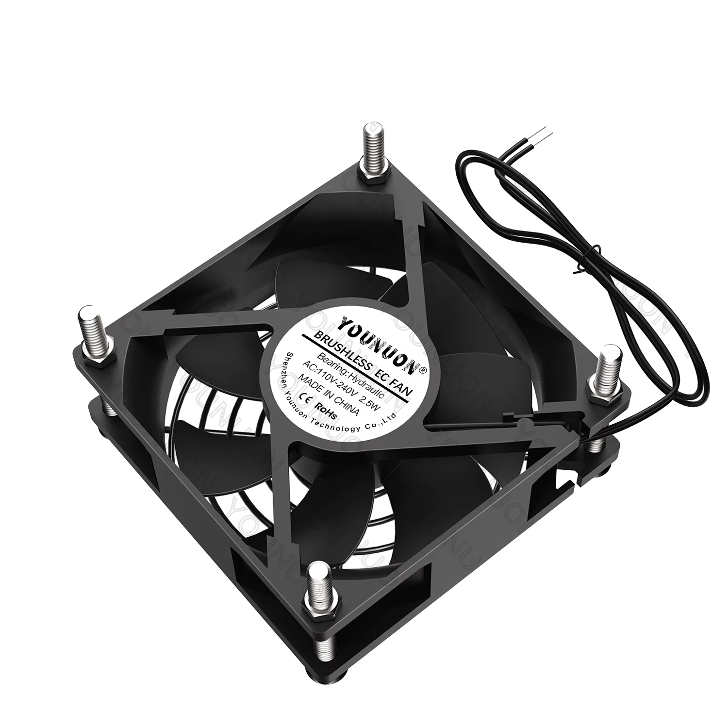 Ventilador Dual Ball 92mm Sin Escobillas YOUNUON – Axial Silencioso - imagen 5