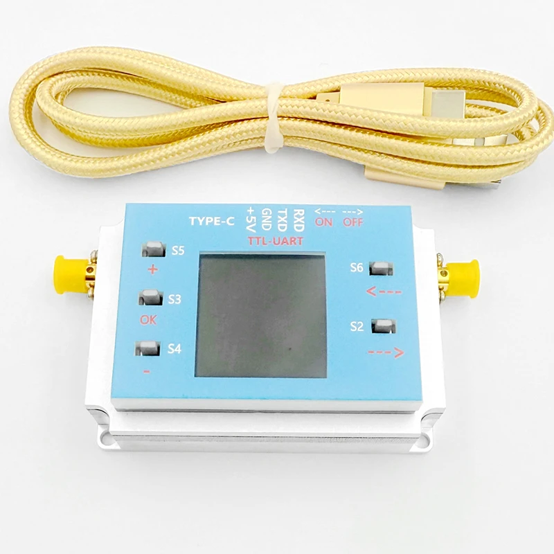 Atenuador de aleación de aluminio DC-6GHZ / 9K-6GHz 90DB, puerto RF bidireccional, paso de comunicación, atenuador RF de 0,25DB, conector SMA - imagen 2