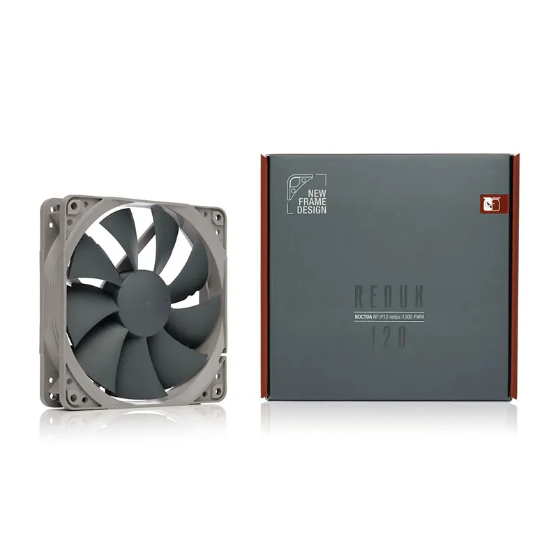 Noctua-ventilador de NF-P12 de 12cm, carcasa de CPU de 4 pines, diseño de 9 aspas, rodamiento SSO, Control de Corriente Eddy, 6 años de garantía - imagen 5