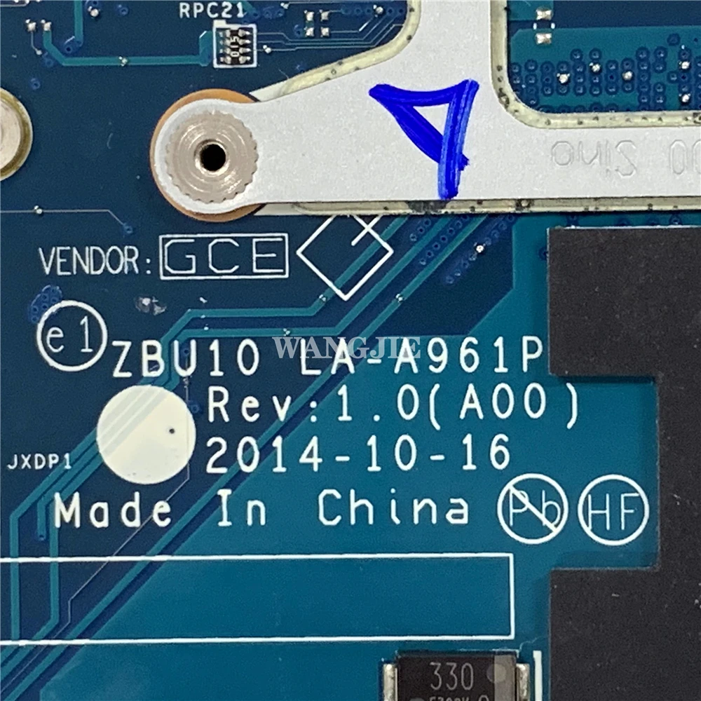 ZBU10 LA-A961P para Dell Latitude E7450 7450 placa base para ordenador portátil R1VJD 0R1VJD CN-0R1VJD 0TFVF9 0Y15C1 0420PP 100% en funcionamiento - imagen 4