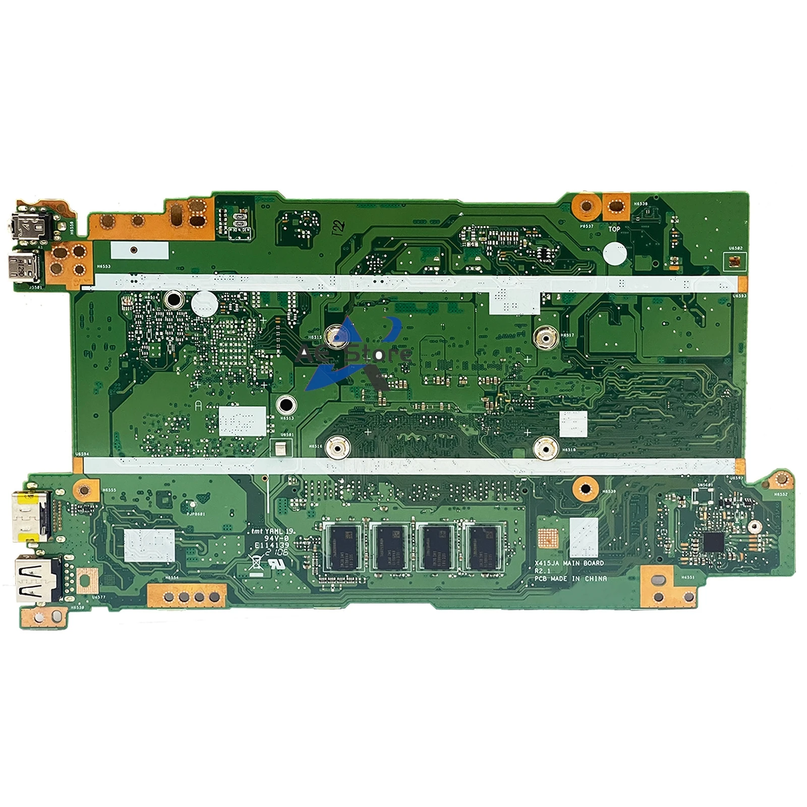 Placa base V5200JA para ordenador portátil, X515JA, X515JP, X515JF, X515JAB, X415JA, X415JP, X415JF, P1511CJA, P1511CJP, P1411CJA, P1411CJP - imagen 3