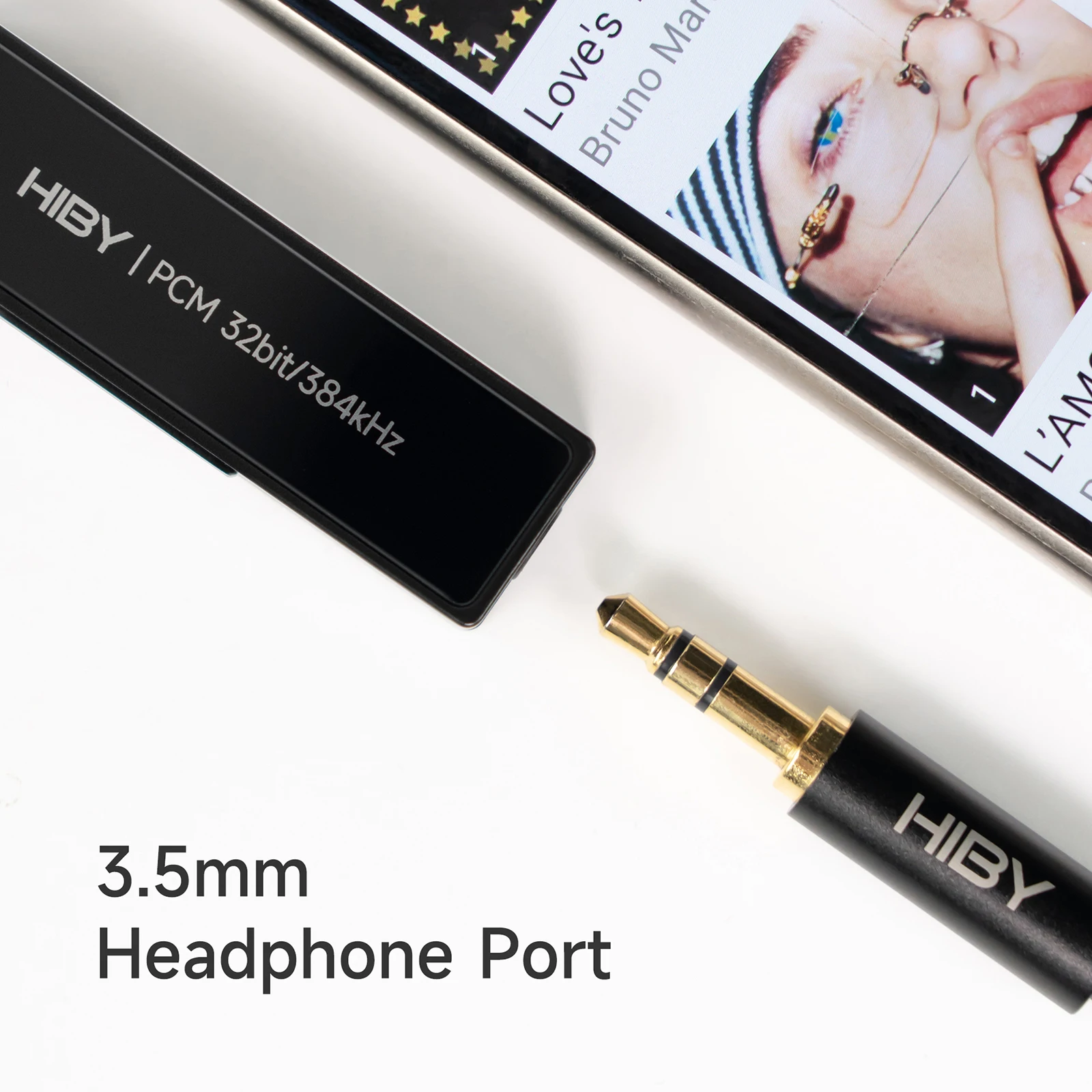 HiBy FC1 tipo C USB DAC auriculares AMP decodificador de Audio HiFi Dongle salida de 3,5mm PCM384kHz/32bit CS46L41 para Android iOS Win10 Mac - imagen 4