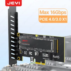 JEYI Tarjeta Adaptadora M.2 NVMe PCIe Gen4 para PC de Escritorio