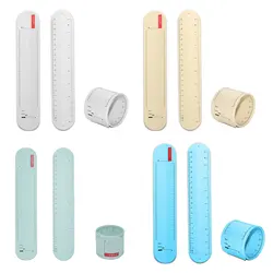Muñequera Silicona Escolar Reutilizable – Protección y Escala para Escritura