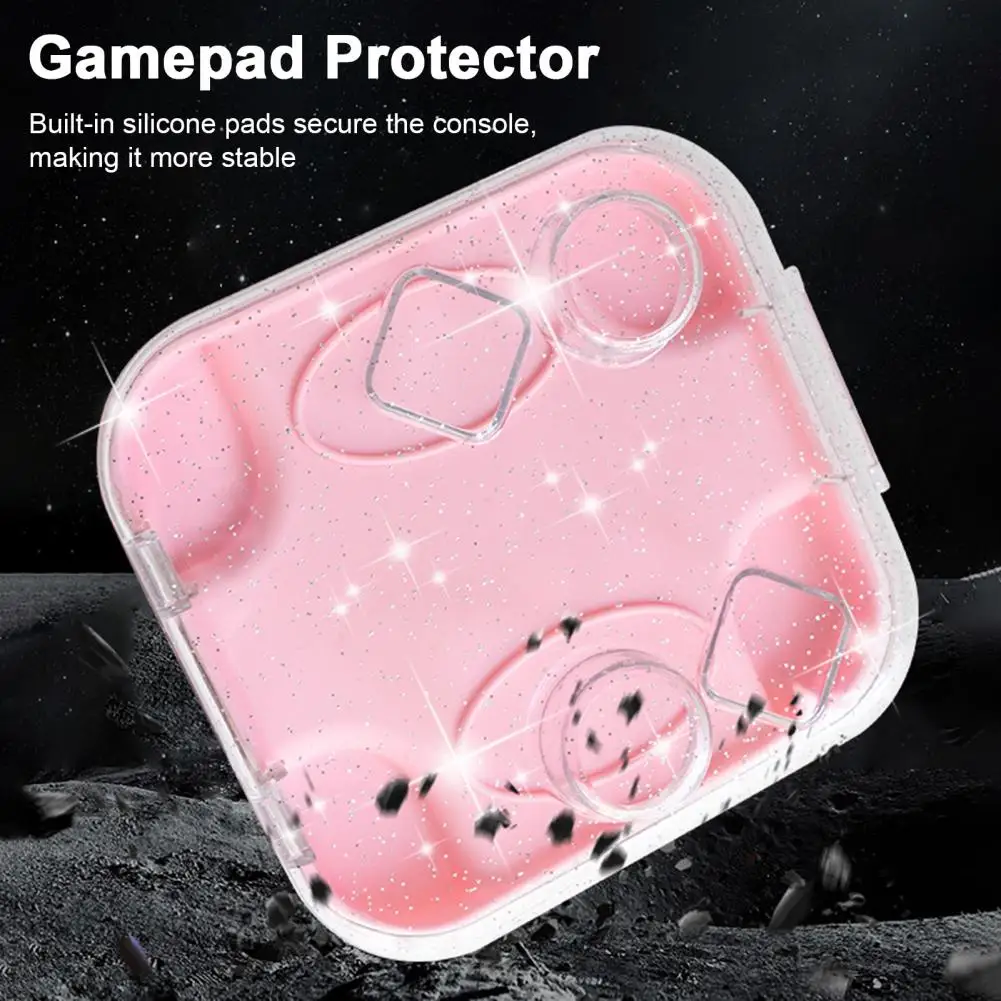 Protector de mando para mando, funda protectora Oled Joycon, diseño a prueba de polvo, carcasa dura ligera para Joystick - imagen 4