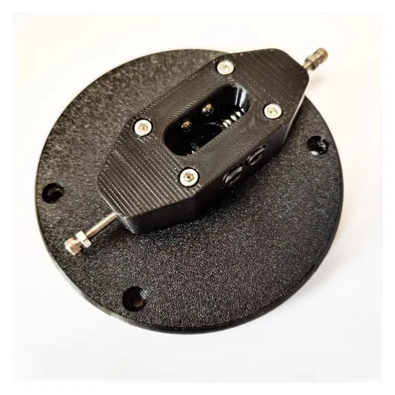 Simracing-placa de palanca de cambios secuencial, Kit de amortiguación de palanca de cambios H, adaptador Mod de actualización para Thrustmaster TH8A - imagen 3