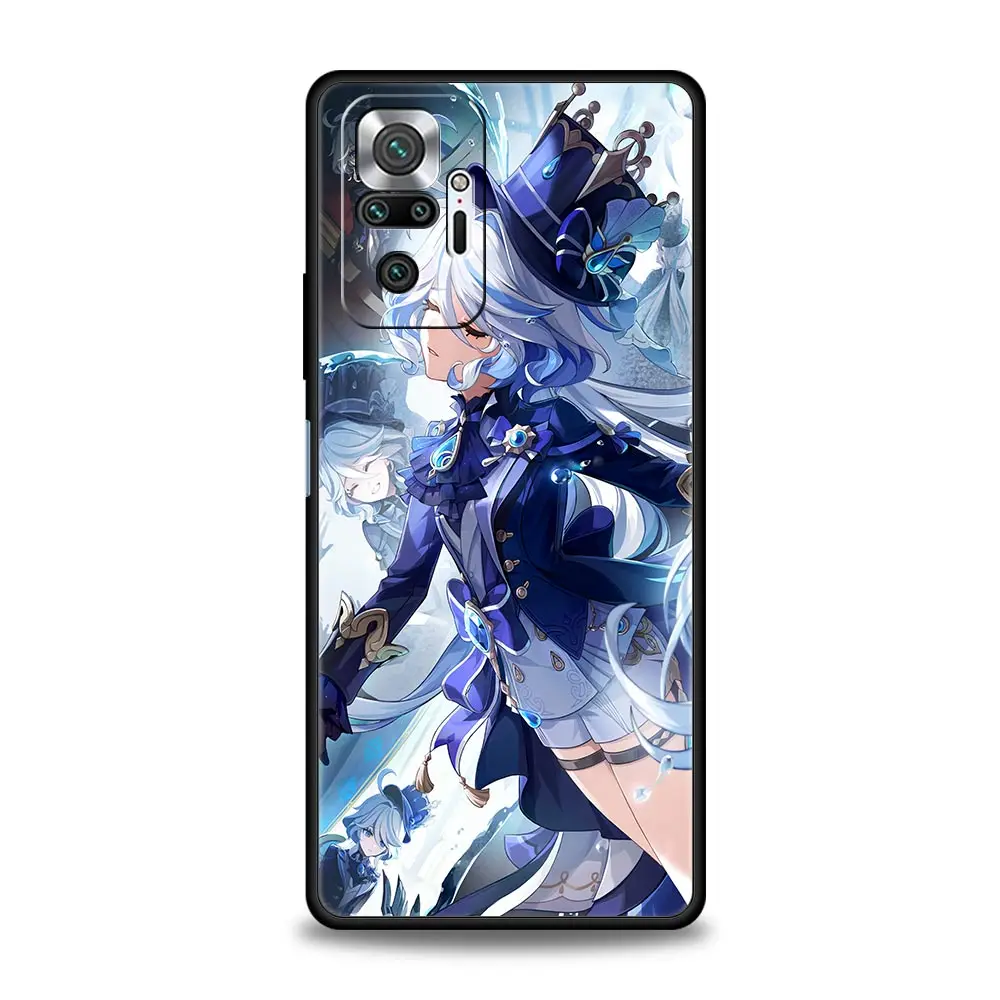 Honkai Star Rail Genshin Impact funda de teléfono para Xiaomi Redmi Note 13, 12, 5G, 11, 10 Pro, 4G Plus, 9S, 9, 8, 9T, 8T, 10C, 9C, 9A, cubierta suave - imagen 3