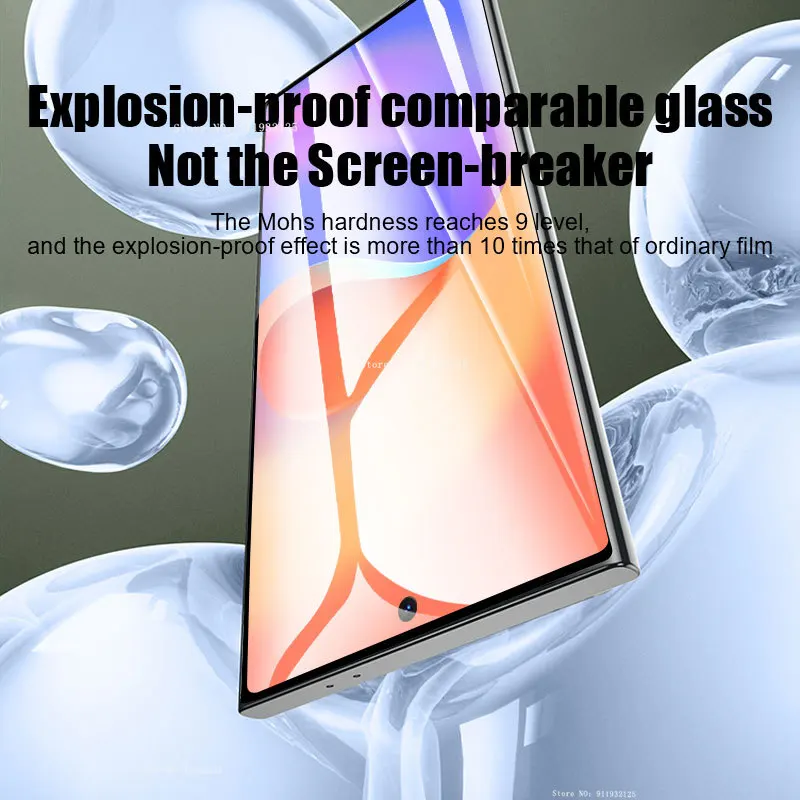 4 Uds. Película de hidrogel sin vidrio para Samsung Galaxy S24 S23 FE S25 Note 20 10 Ultra S21 S25 plus S10 Lite Protector de pantalla S10E - imagen 2