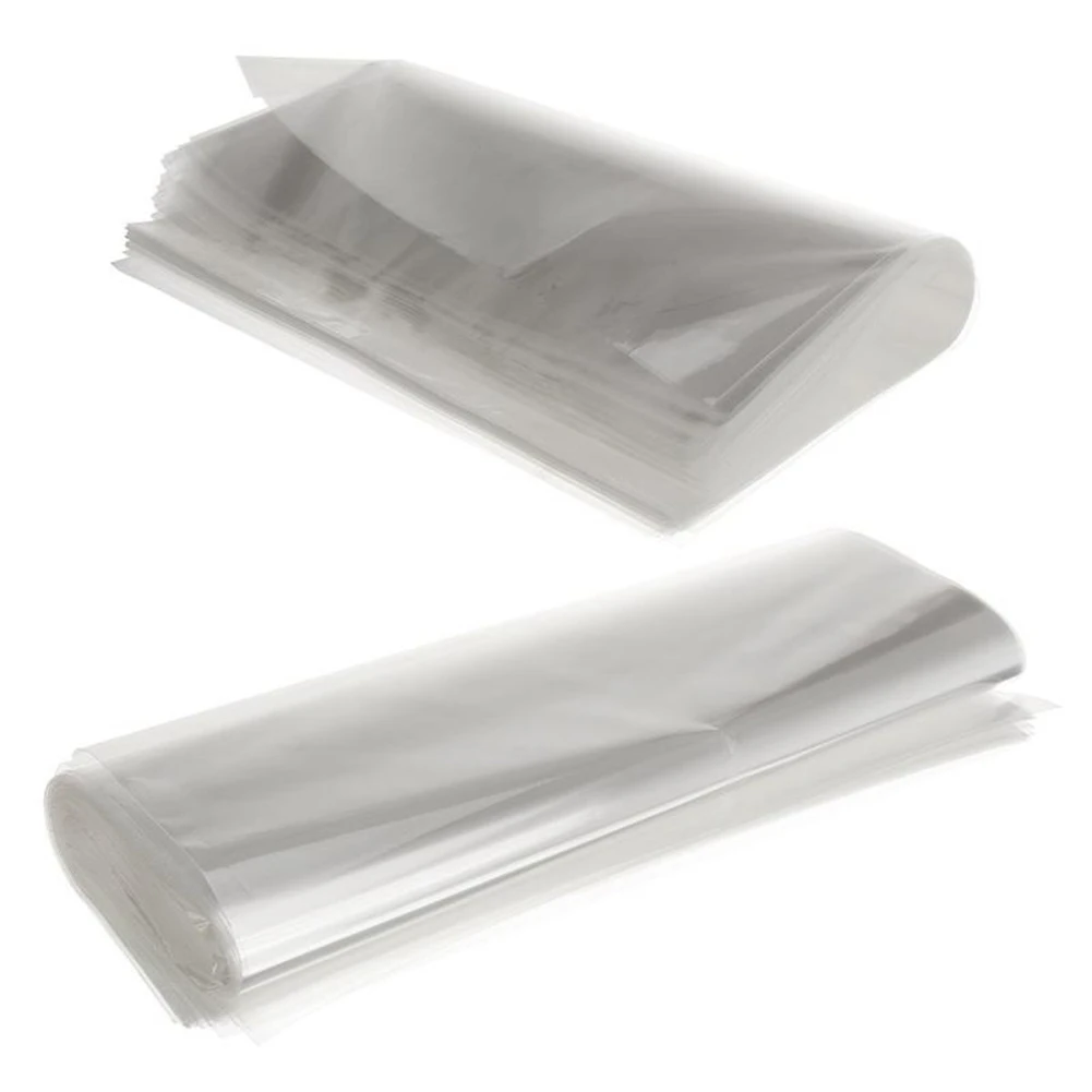 Cubierta protectora de disco de Gel OPP para tocadiscos, bolsa de disco de vinilo LP, abierto plano, 50 piezas - imagen 5