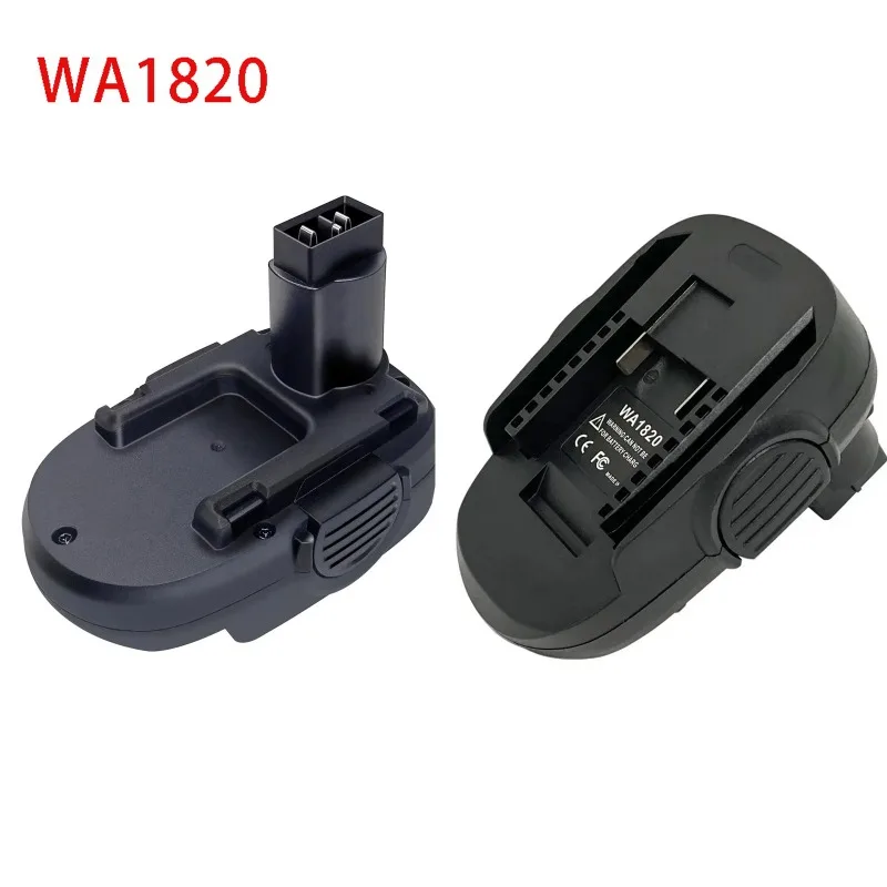 Adaptador de batería WA1820, convertidor de accesorios para batería de litio Worx de 20V para batería de iones de litio Worx de 18/20V a herramienta inalámbrica NI de 18V - imagen 2