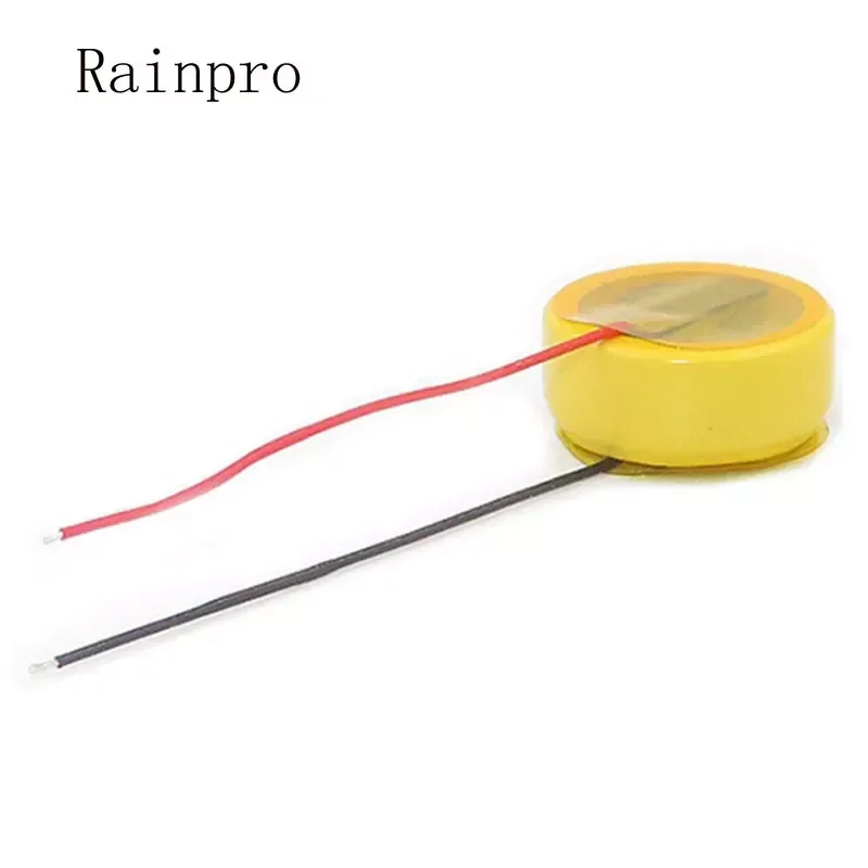 Batería de botón de carcasa de acero para auriculares Bluetooth, 3,6 V, 45mAh, LIR1140