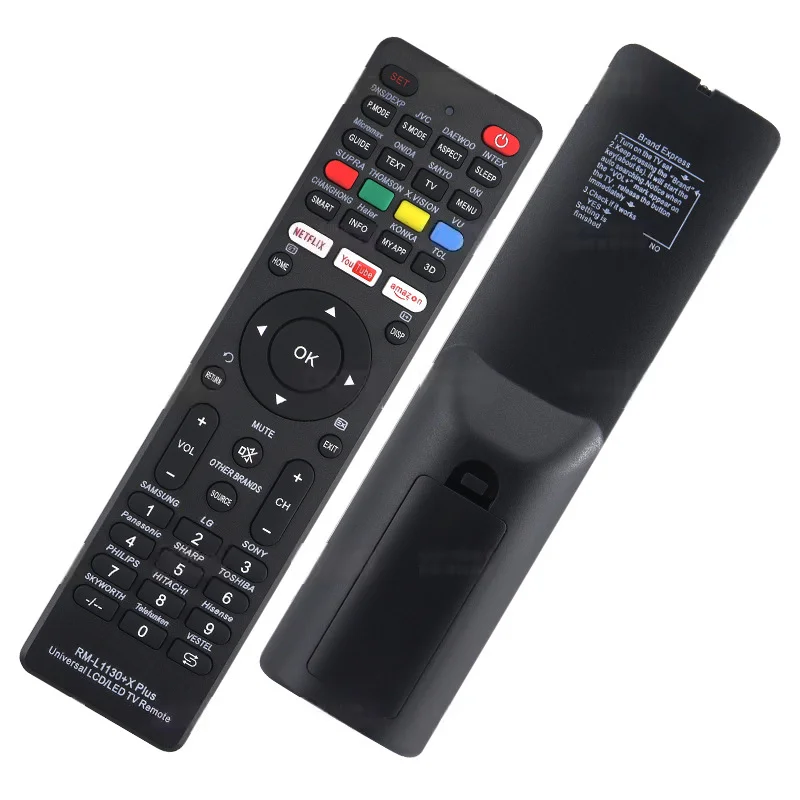 Reemplazo de control remoto de TV universal multimarca RM-L1130+12 - imagen 4