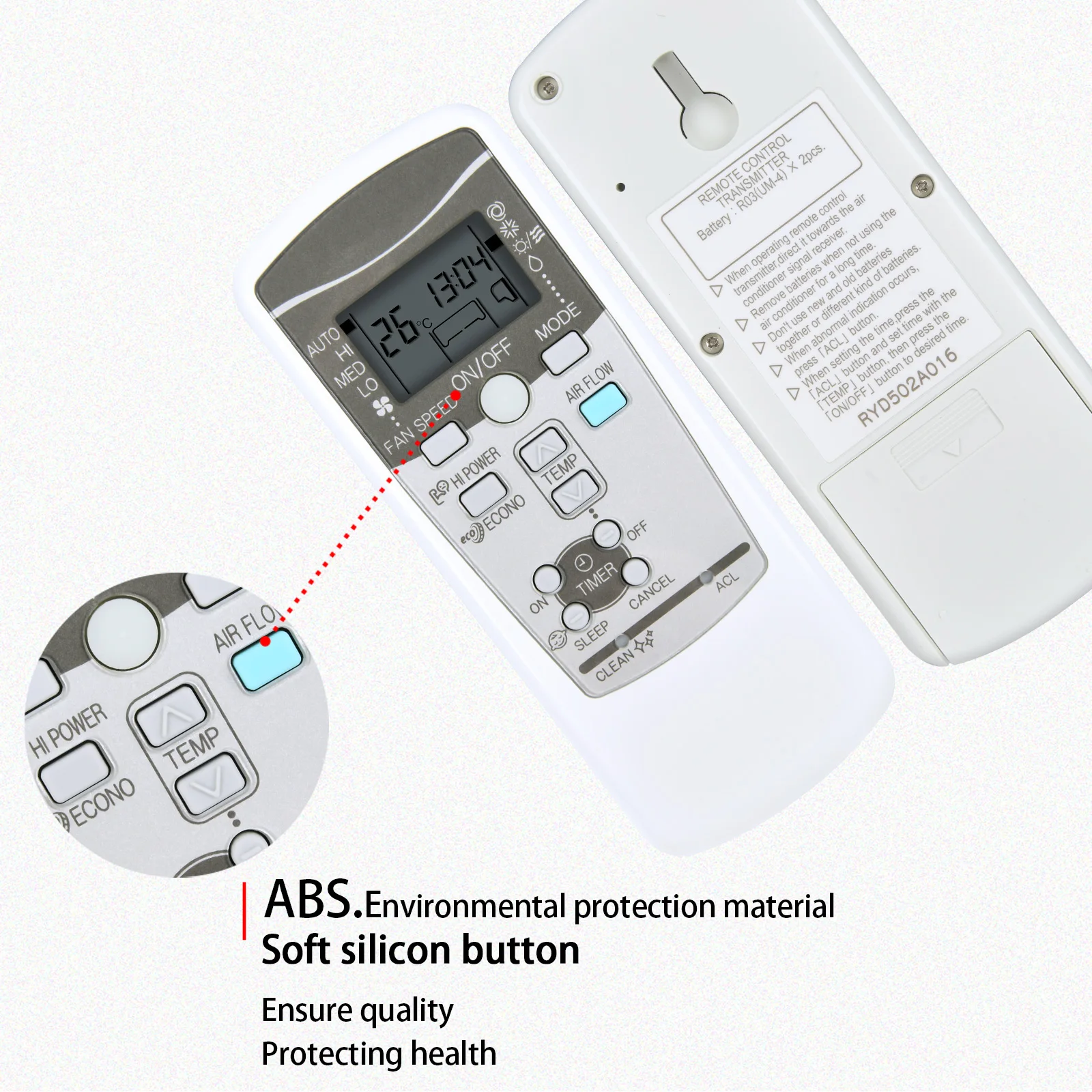 Nuevo RYD502A016 para Control remoto de aire acondicionado Mitsubishi - imagen 4