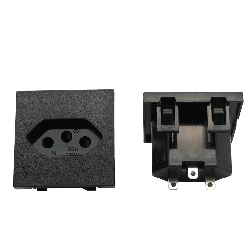 Enchufe de Pared 20A 250V Negro – Superior Certificación Suiza - imagen 5