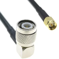 Cable Coaxial RG58 SMA Macho a TNC Macho para Wifi