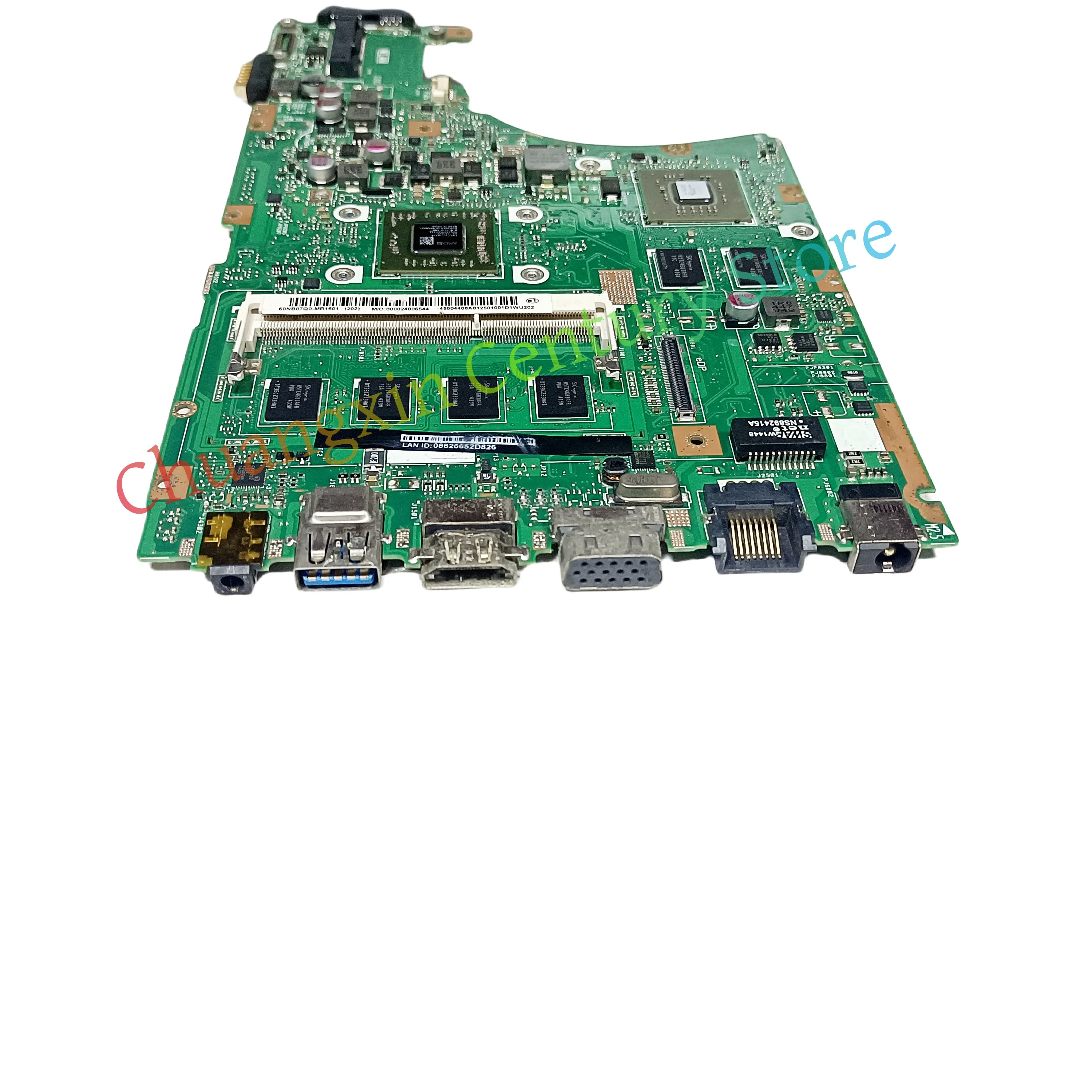 Placa base X455WE para portátil Asus X455W X455WA X455WE X454W X454WA con CPU EM6110 RAM 4G GPU 2G 100% prueba ok envío - imagen 4