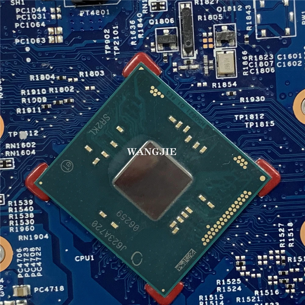 856694 -001 856694 -601 para la placa base del ordenador portátil HP Notebook 17-X SR2KL N3710 CPU 15288-1 448.08D01.0011 100% en funcionamiento - imagen 4