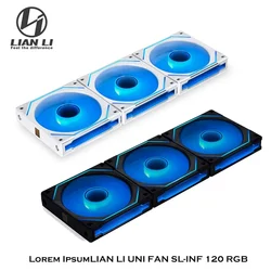 LIAN LI UNI Fan SL-INF 120mm ARGB Infinity Mirror – Sin Cables