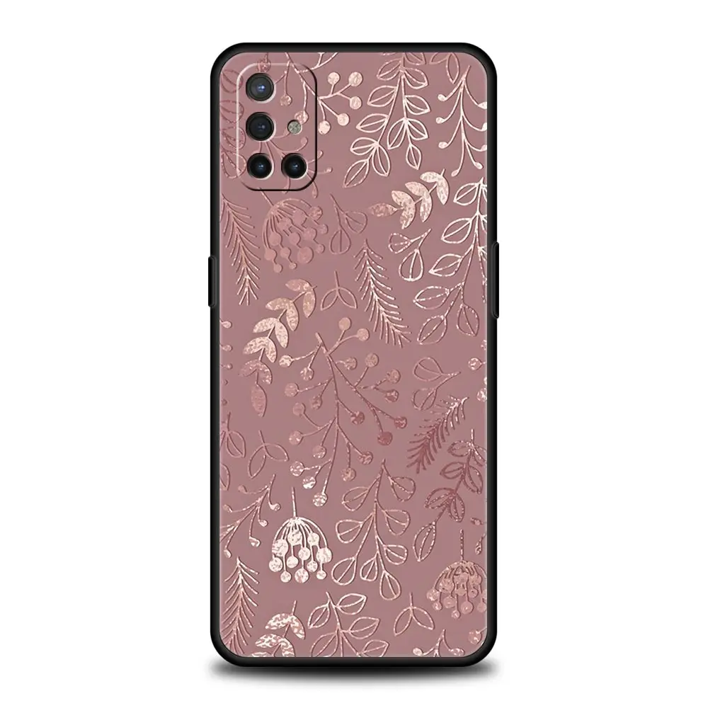 Funda de teléfono de mármol rosa dorado a la moda para OnePlus 15 13 12 11 10 9 8 13T 10T 7T Pro 13R 12R 9RT 8T Nord 4 2T CE 2 3 5G Lite - imagen 2