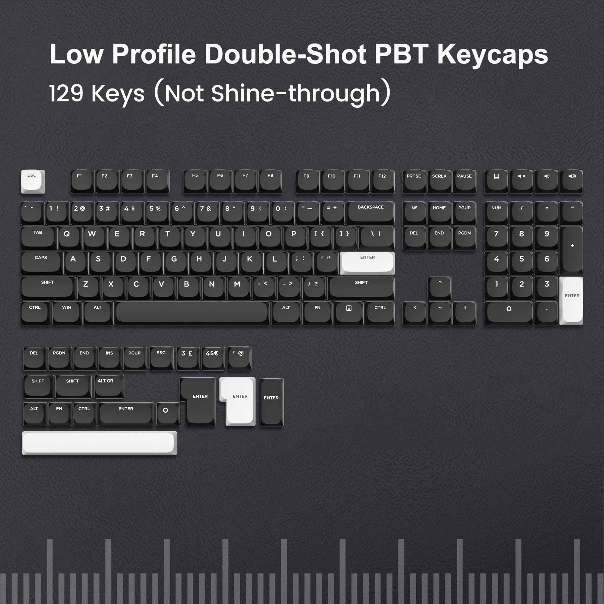 129 key WOB
