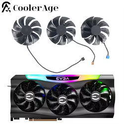 Ventilador Tarjeta Gráfica EVGA RTX 3070 3080 Ti 3090 FTW3 87mm 4P