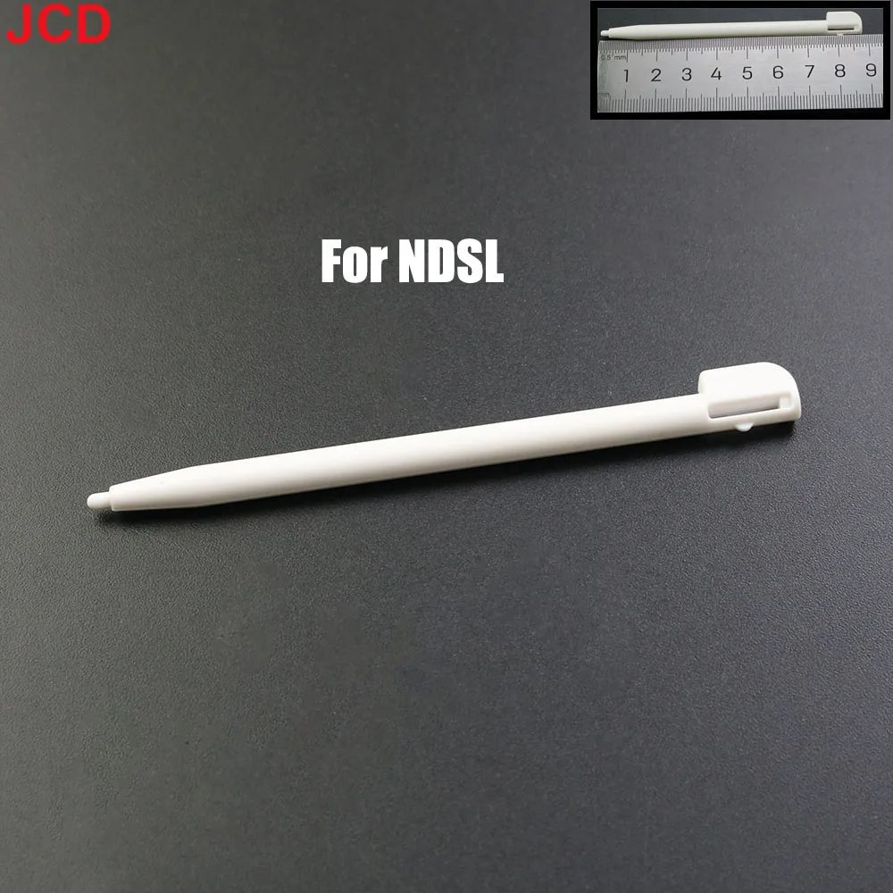 1 Uds. Lápiz óptico telescópico de Metal con pantalla táctil de plástico blanco para 2DS 3DS nuevo 2DS LL XL nuevo 3DS XL LL para NDSL NDSi NDS - imagen 2