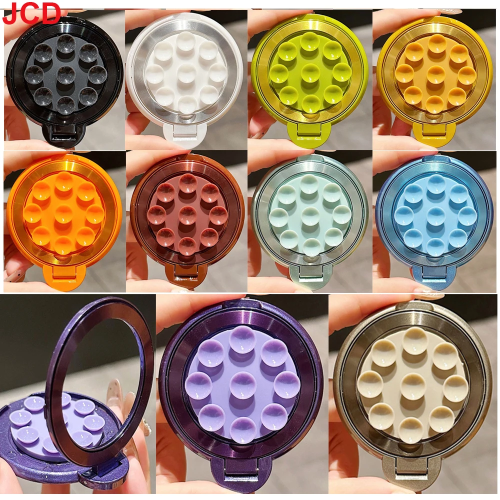 Soporte para teléfono con ventosa de silicona, soporte magnético fuerte para teléfono con anillo de tracción, agarre para teléfono para iPhone/Samsung/Android