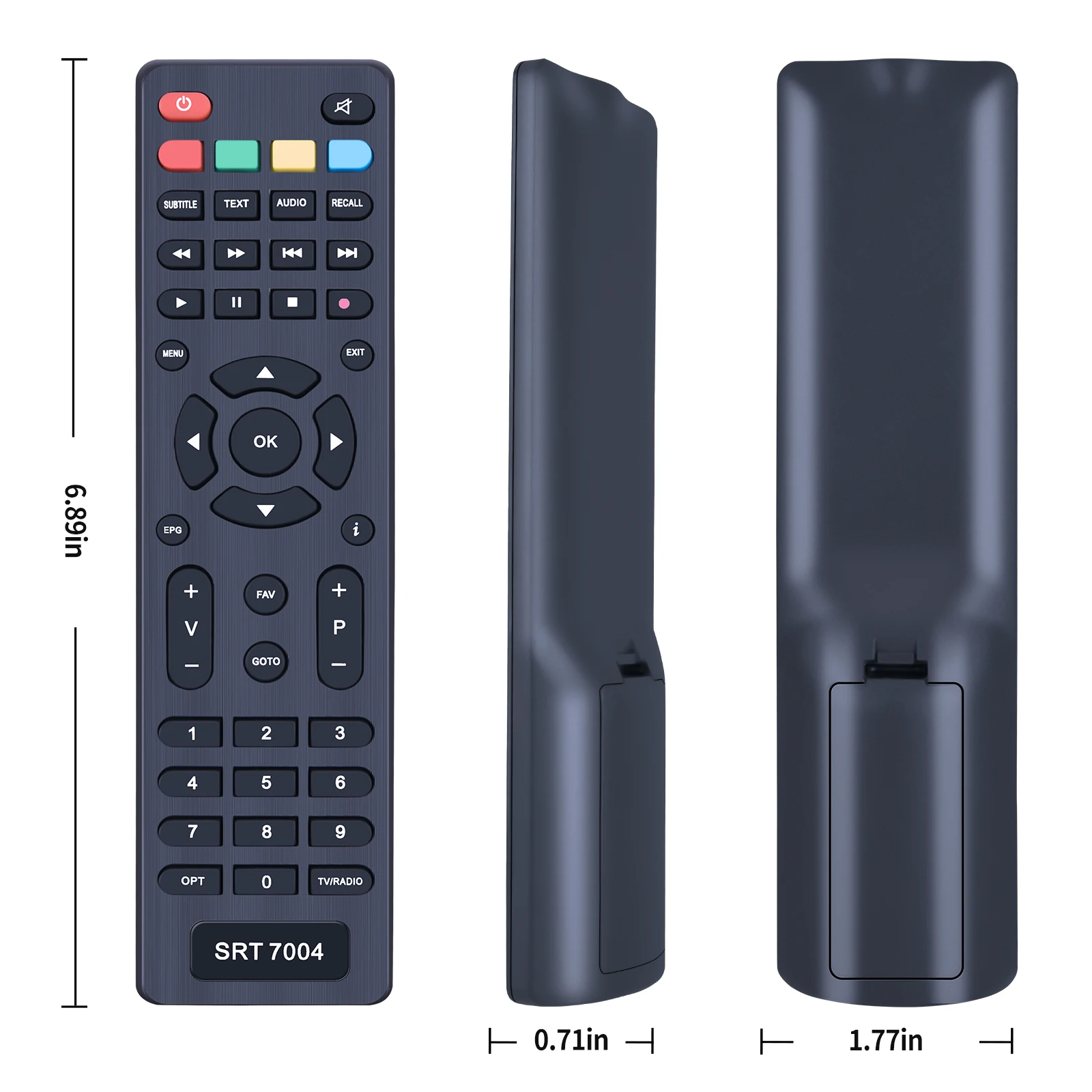 Nuevo Control remoto SRT7004 para receptor de satélite HD fuerte SRT 7004 - imagen 5