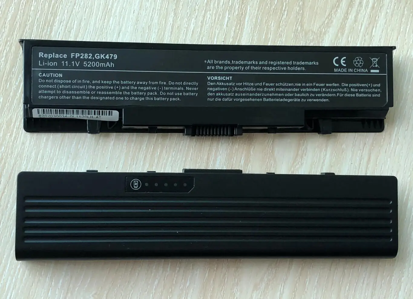 Batería del ordenador portátil para Dell Inspiron 1520 1521 1720 1721 para Vostro 1500 1700 312-0590 312-0594 - imagen 5