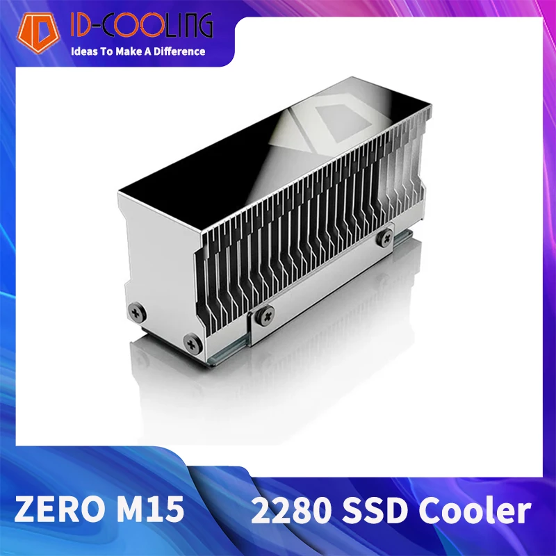 ID-COOLING ZERO M15 M.2 disipador de calor de estado sólido Nvme 2280 radiador M.2 SSD Cooler