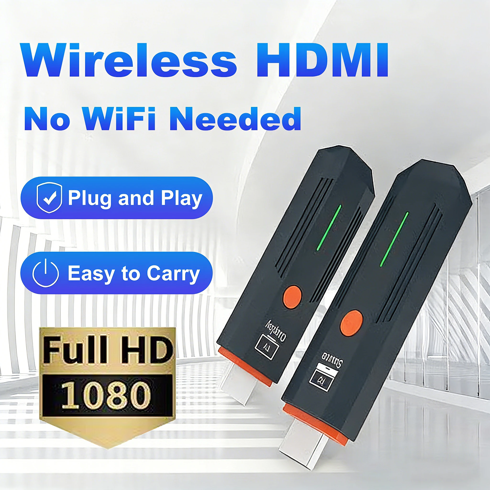 50M 1080P inalámbrico HDMI Video Audio transmisor receptor extensor 5G HDMI compatible TV Stick Display Dongle para Monitor TV Box - imagen 2