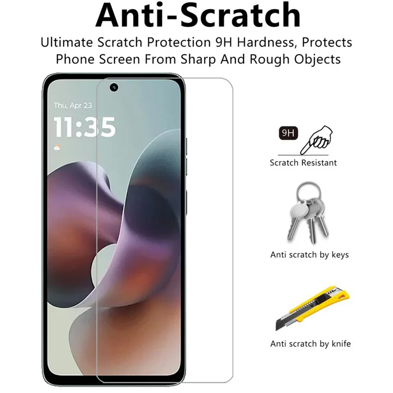Protector de pantalla para motorola moto g56 vidrio templado protector en motog56 motog g 56 56g 5g película motorolag56 motorol mot mto - imagen 4