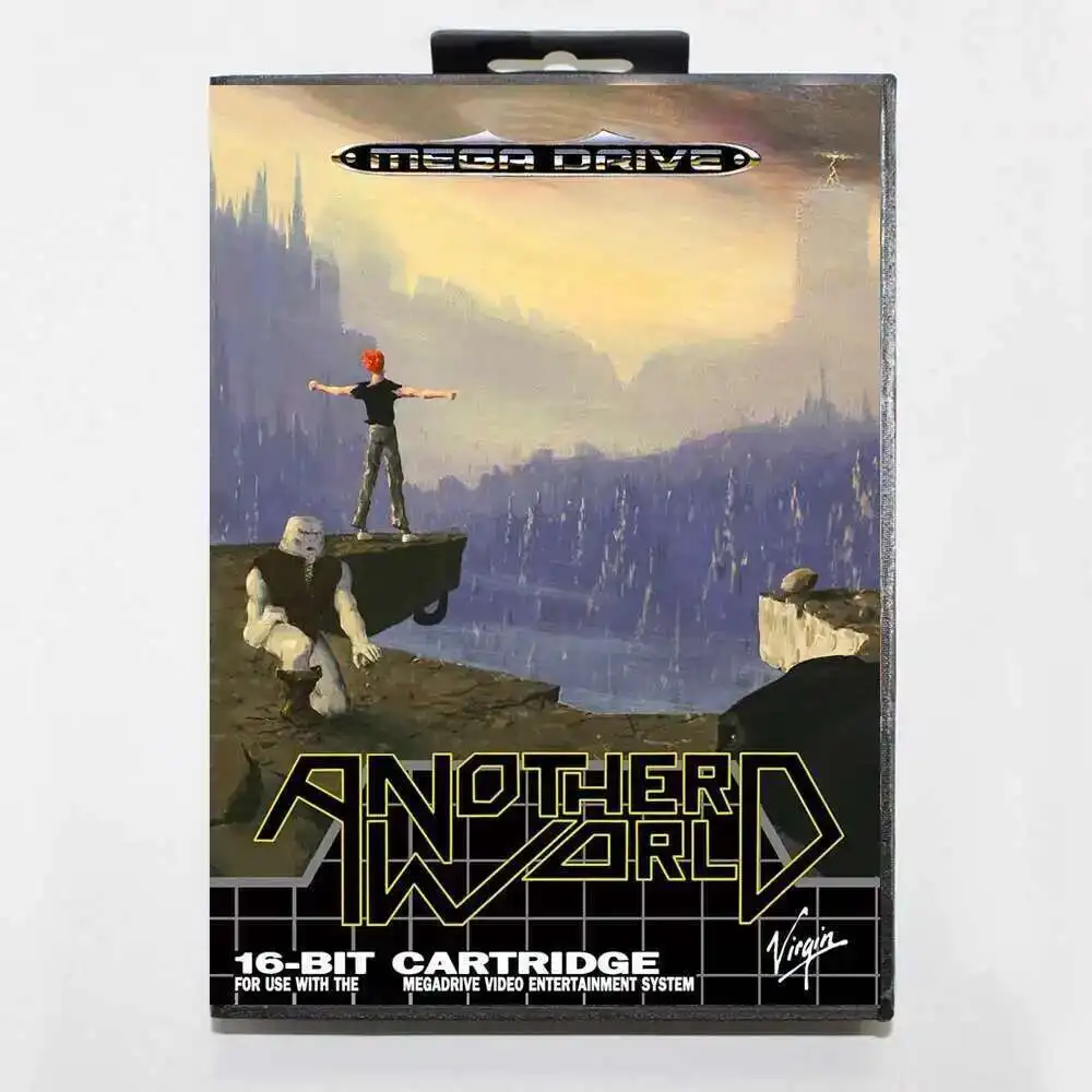 Otra tarjeta de juego MD mundial con caja EUR para sistema Sega Megadrive Genesis de 16 bits