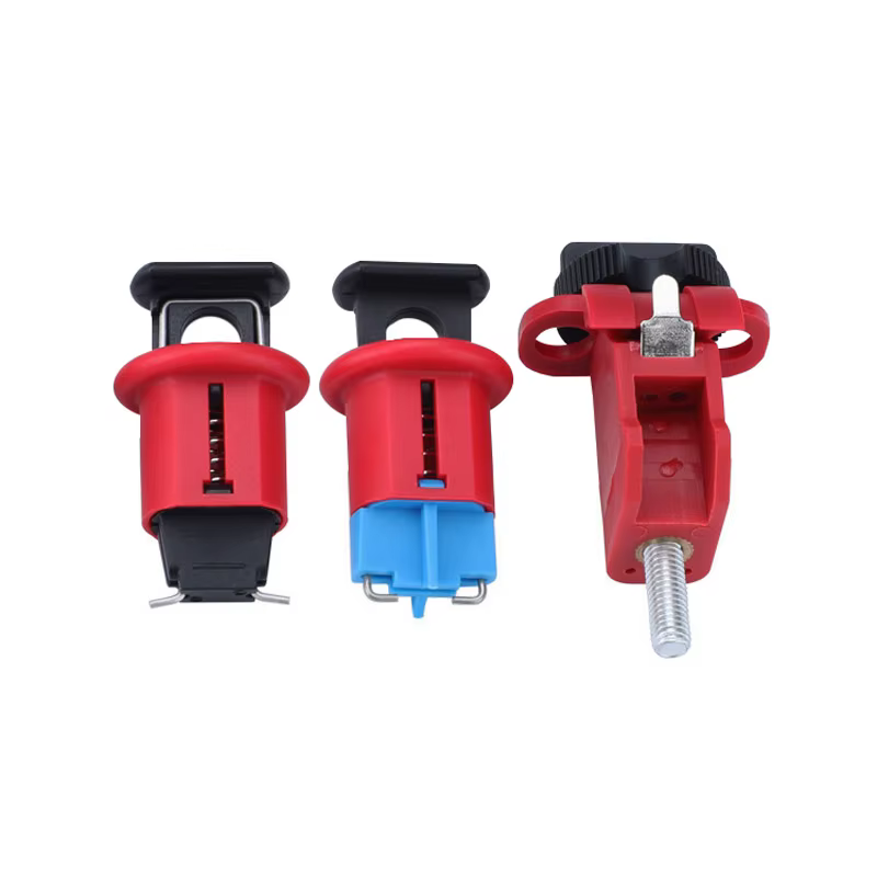 Bloqueo de seguridad eléctrica, bloqueo de disyuntor, interruptor de aire en miniatura, bloqueo de disyuntor para aislamiento de energía - imagen 5