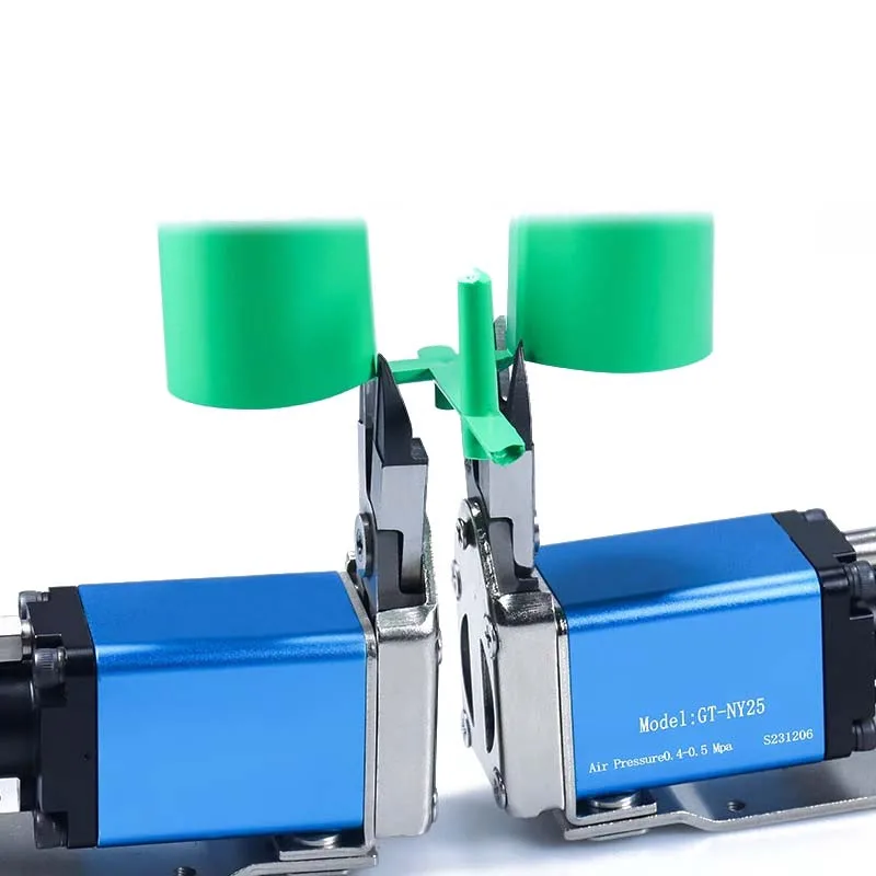 Pinzas neumáticas de aire, tijeras, cortadores de microdesplazamiento, tijeras de agarre de brazo de Robot, cortador Sprue NY05AJ NY05AJL, herramientas de automatización - imagen 3