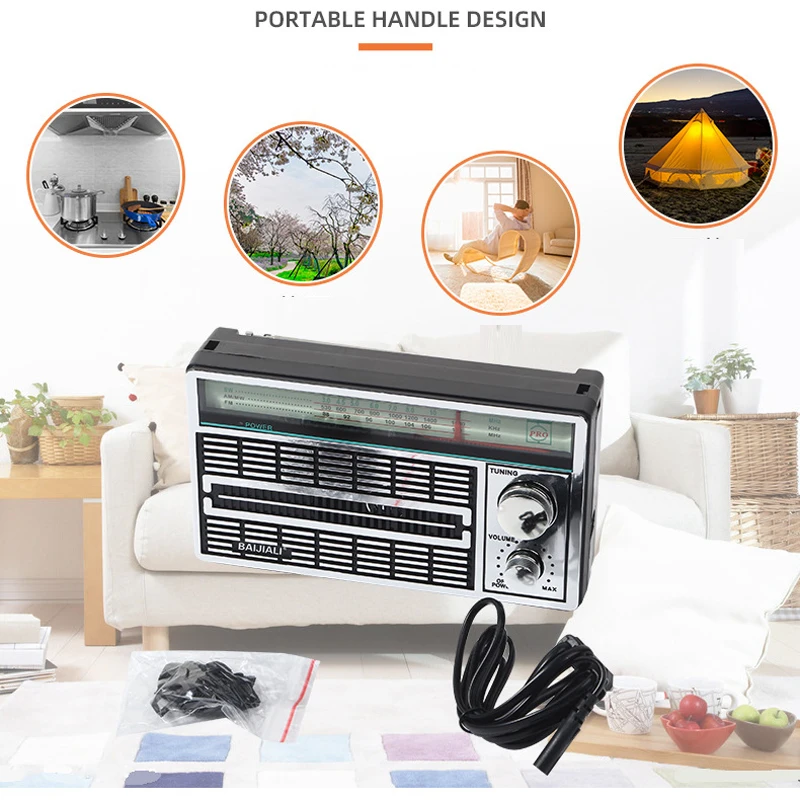 Radio Bolsillo Vintage - Vista del diseño vintage