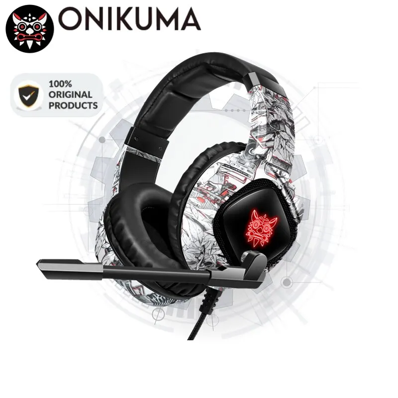ONIKUMA K19 Gaming Headset Headphones Wired Noise Cancelling Stereo Earphones With Mic - imagen 4