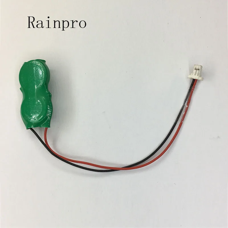 2 unids/lote 20mAh 2,4 V Ni-MH con línea BIOS CMOS batería de botón recargable baterías Ni MH - imagen 3