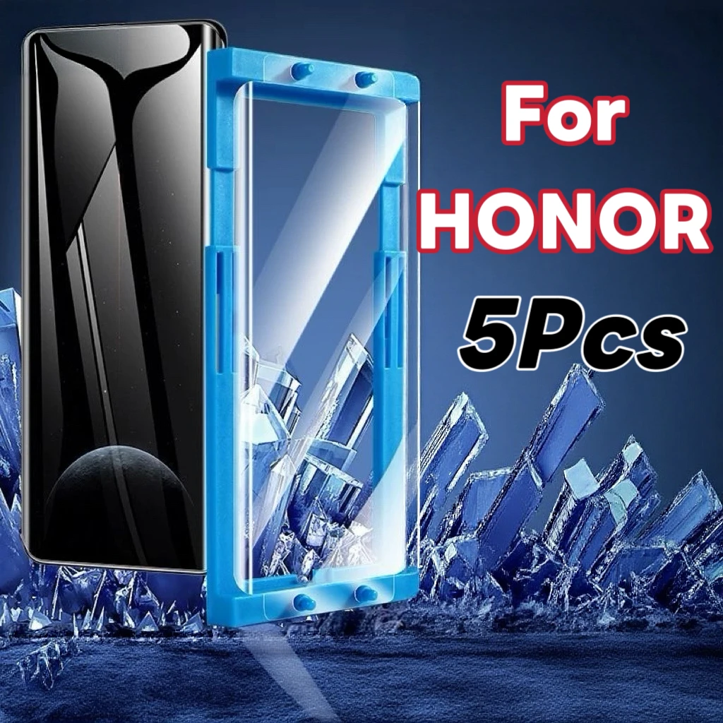 Protector de pantalla de teléfono de alta definición de 5 piezas para la serie Honor (no vidrio templado) - imagen 2